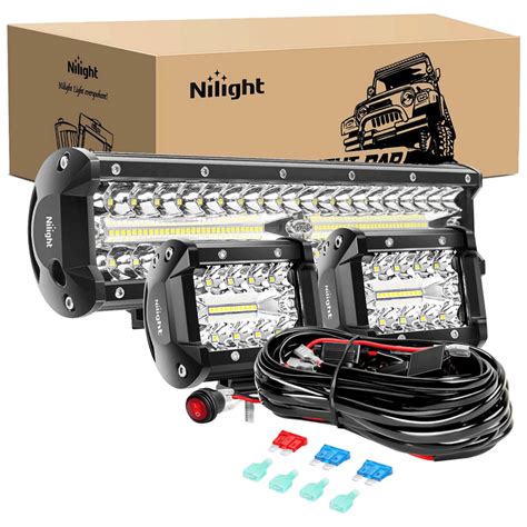 Nilight Light Bar Wiring Kit