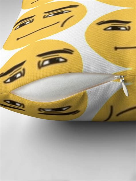 Roblox Man Face Emoji Throw Pillow For Sale By Asianqueen Redbubble