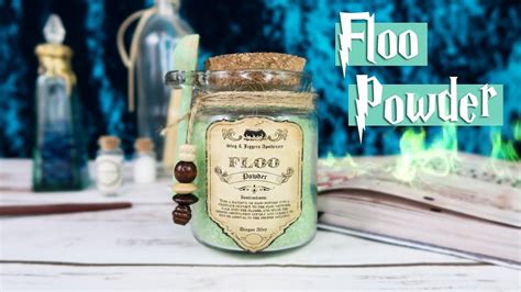 Harry Potter Diy Floo Powder Cherry Wallis Youtube