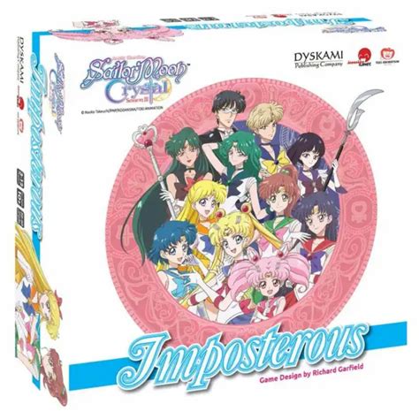 Sailor Moon Crystal Anime Series Official Board Game Imposterous 39