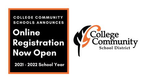 College Community Announces That Online Registration Is Now Open For