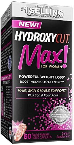 In such a case, your doctor may prescribe iron supplements to increase your iron levels. Hydroxycut Max Weight Loss Supplements for Women, Boosts ...