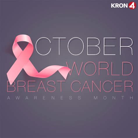 October Is Breast Cancer Awareness Month Kron4