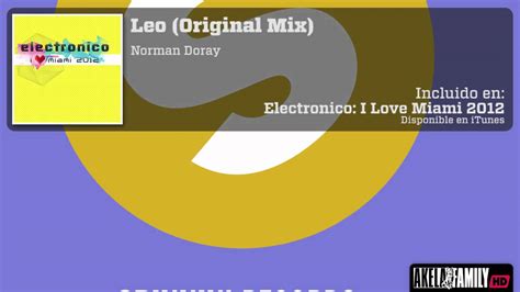 Norman Doray Leo Original Mix YouTube