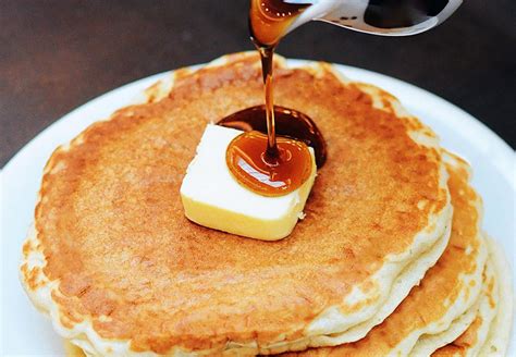 Authentically Fluffy American Pancakes Recipe Menu Fresh