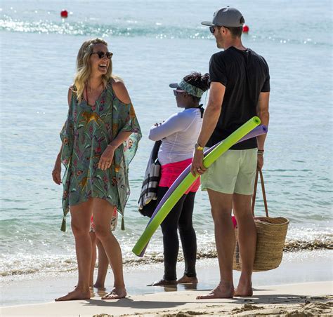 Lisa Carrick Bikini Candids On A Yacht In Barbados 12 Gotceleb