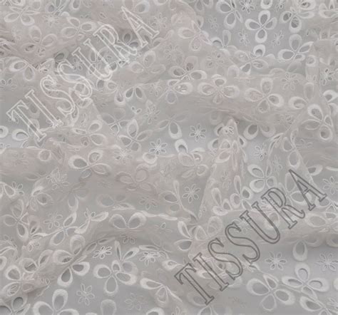 Luxury Embroidered Organza Fabric Exclusive Bridal Fabrics From Switzerland By Forster Rohner
