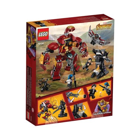 76104 Lego Marvel Super Heroes The Hulkbuster Smash Up Brickly