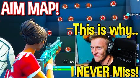 And share your maps with us! Tfue Shows *SUPER USEFUL* AIM TRAINING MAP that will MAKE ...