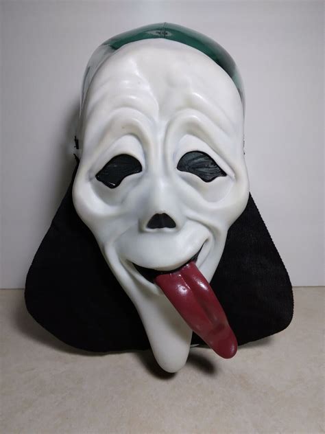 Scream Scary Movie Ghostface Wassup Tongue Out Mask Easter Unlimited