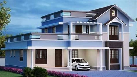 2400 Square Feet 4 Bedroom Modern Double Floor Home And Plan Home