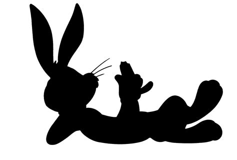 Bugs Bunny Silhouette At Getdrawings Free Download