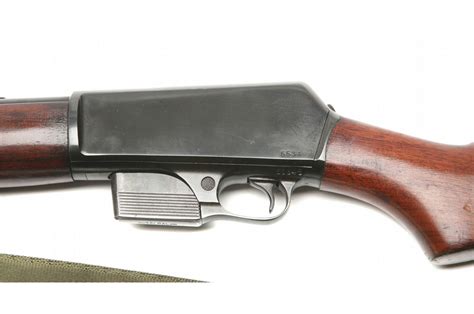 Lot 528 Winchester Model 07 351 Cal Rifle