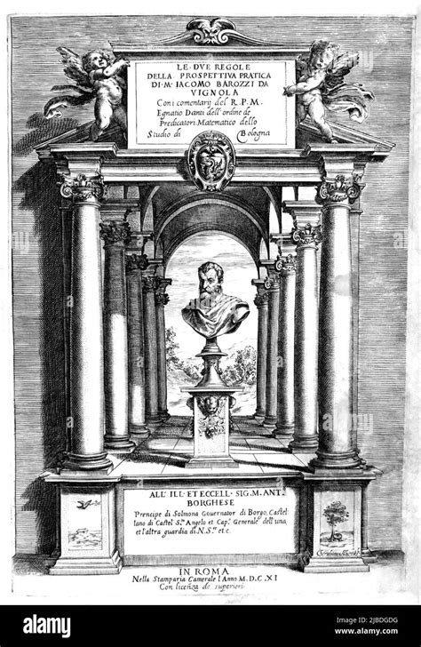 1560 Ca Italia Larchitetto Italiano Giacomo Barozzi Da Vignola