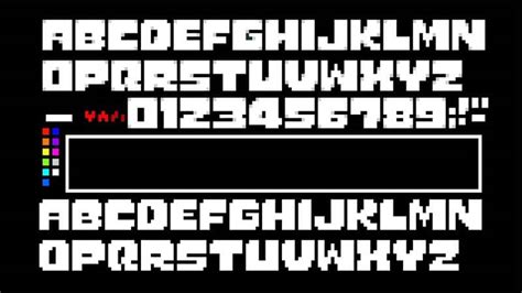 The classic undertale logo font now containing cyrillic words, replaced from heart symbols. Undertale Font Download - Fonts Magazine