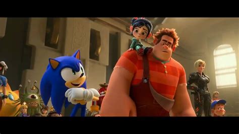 Blue Blur26 Sonic In Wreck It Ralph 2 Ralph Breaks The Internet