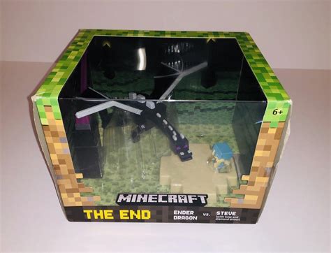 New Minecraft The End Ender Dragon Vs Steve With Bow And Diamond