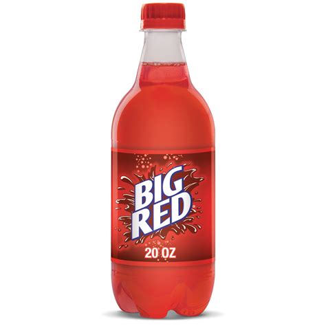 Big Red Low Sodium Cream Soda Pop 20 Fl Oz Bottle