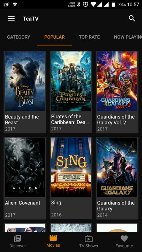 This list of free movie apps will put hundreds of free streaming movies at your fingertips. TeaTV App Download (Apk) For Android & Windows PC | Free ...