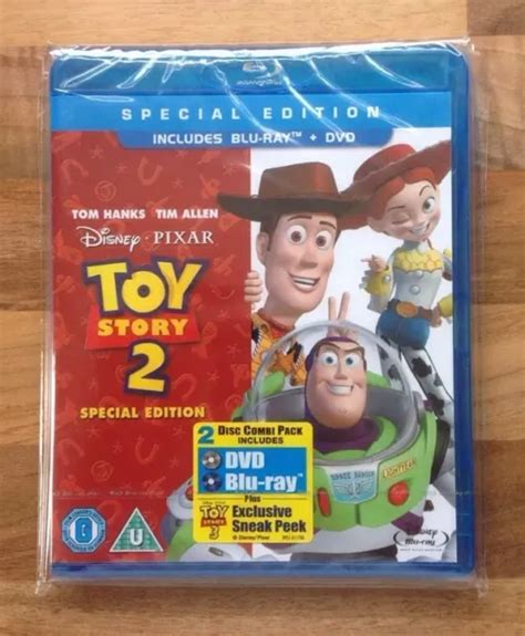 Toy Story 2 Special Edition 2 Disc Blu Ray And Dvd Combi Pack New