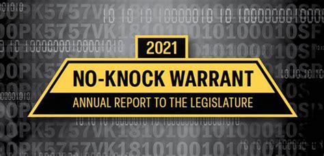 Blog Understanding The First Ever No Knock Warrant Annual Report What Is A No Knock Warrant