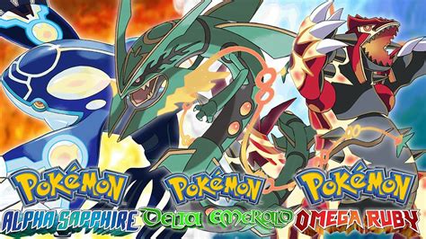 Pokémon Omega Ruby Alpha Sapphire And Delta Emerald Full Games Walkthrough Full Hoenn Remakes