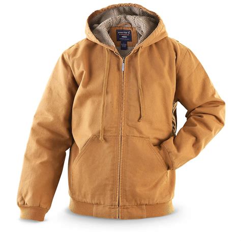 Smiths Duck Canvas Hooded Jacket 210080 Insulated Jackets And Coats