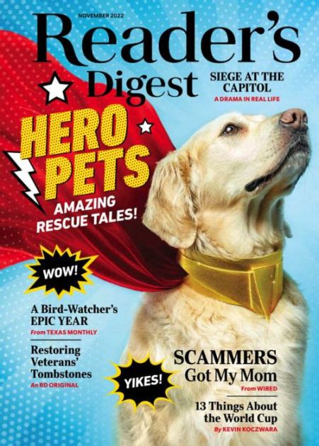 Readers Digest Large Type One Year Subscription Print Magazine