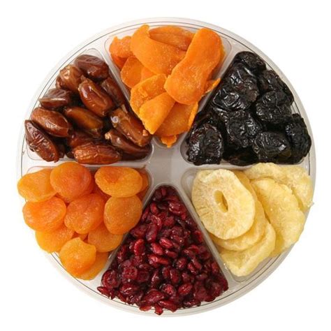 Shop Gournet Nut 6 Section Dried Fruit Platter Overstock 5625649