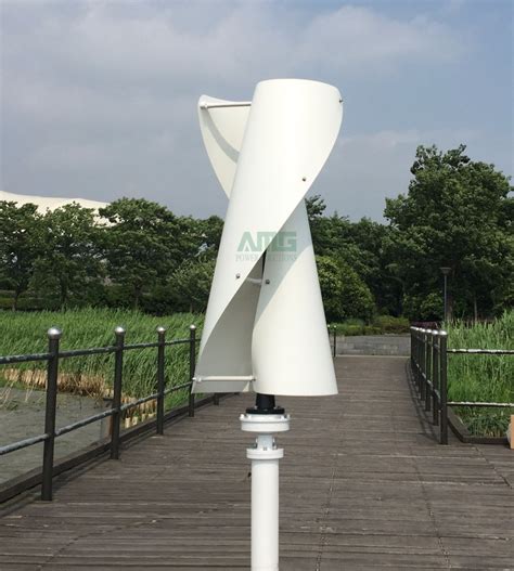 400w 500w 600w 12v 24v Vawt Vertical Wind Turbine Generator Axis