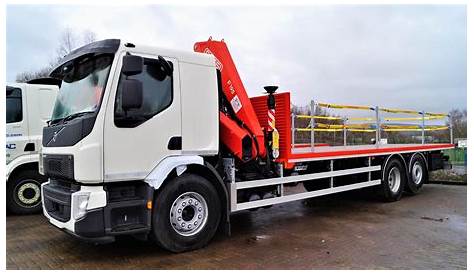 VOLVO FE 350 26 Tonne Flatbed Truck For Sale KZ122464 | HGV Traders