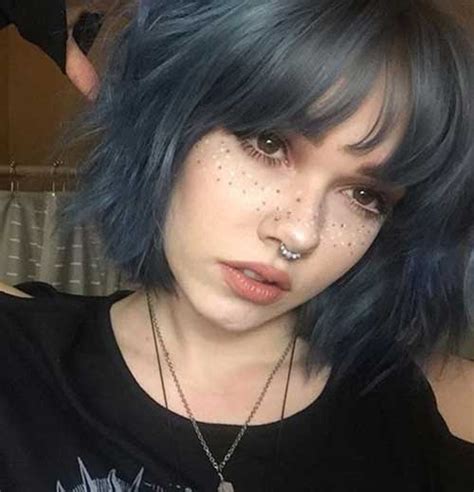 Purple and blue hair hair styles are all the rage, especially now when the hot season is approaching and we wish to experiment with the hair color. Stylish Girls with Unique Short Haircuts | Short ...
