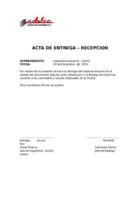 Doc Acta De Entrega Recepcion Oscar Orozco