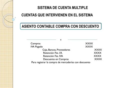 Como Se Hace Un Asiento Contable De Compra Actualizado Marzo