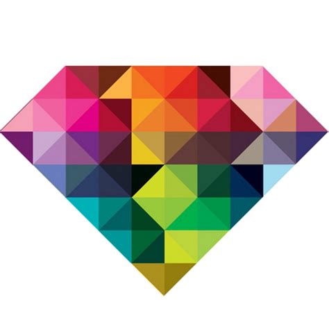 Rainbow Diamond Art Print Spencers Picks Pinterest