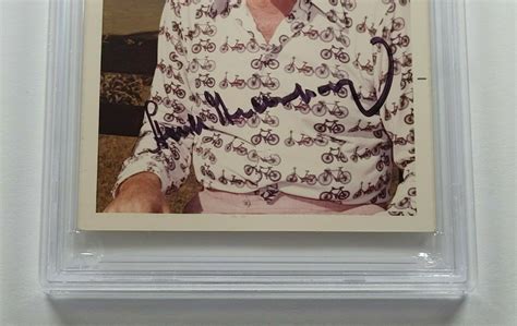 Hank Greenberg Signed Original Photograph Hof Detroit Tigers Psa
