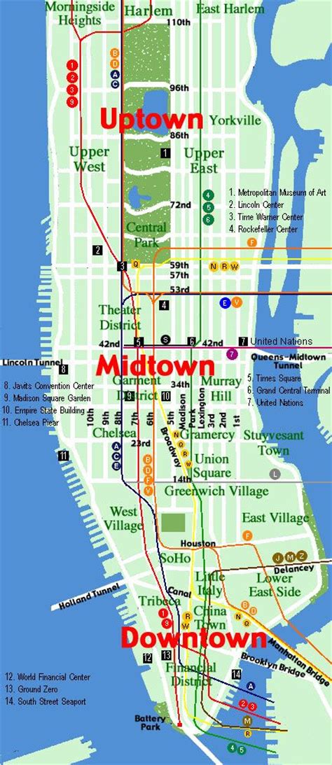 Las 13 Mejores Imágenes De Mapa De Manhattan Mapa De Manhattan