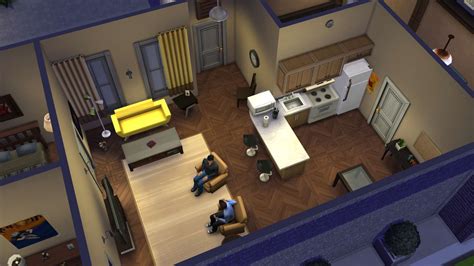 superfan brilliantly recreates friends in the sims 4 5 fizx