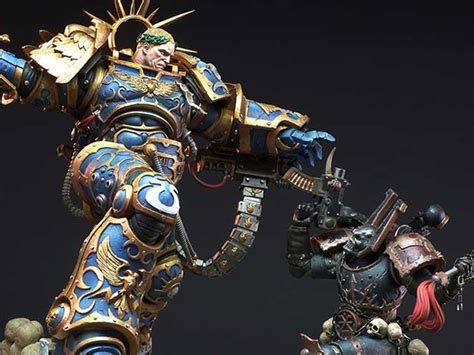 Warhammer 40000 Guilliman Vs Chaos Space Marine Limited