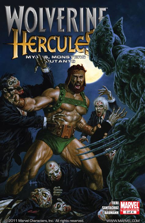 Wolverine Hercules Myths Monsters Mutants Issue 3 Read Wolverine