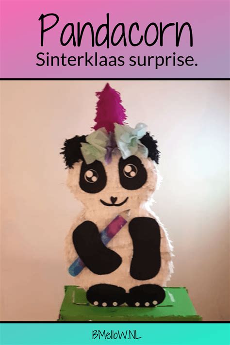Pandacorn Sinterklaas Surprise Knutselen Sinterklaas Sinterklaas