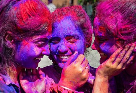 Holi In Photos Colours Dance As India Celebrates Festival Of Colours