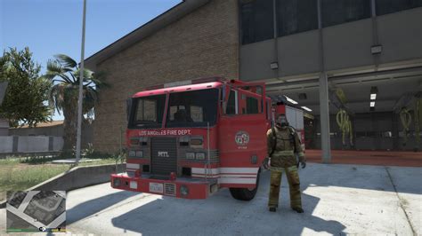 Los Angeles Realistic Fire Truck Livery Gta5 8b6