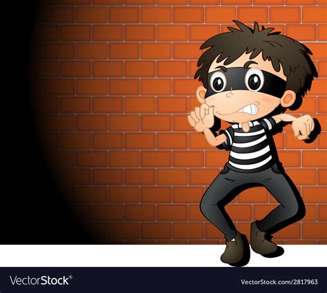 Thief Royalty Free Vector Image Vectorstock