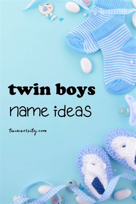 Twin Boys Names To Help You Name Boy Twins In 2020 Twin Boy Names