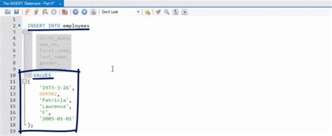 sql insert statement in a bit more detail 365 data science