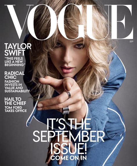Taylor Swift Is Here To Save The Celebrity Profile In Vogues September