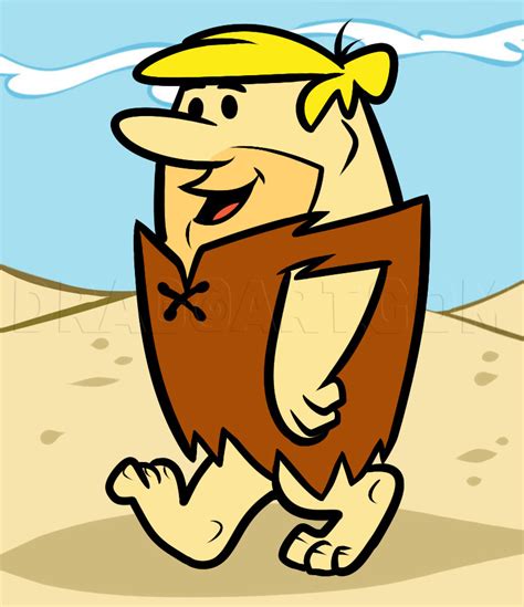 how to draw barney rubble the flintstones drawing easy drawing step sexiz pix