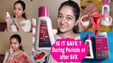 How To Use V Wash In Private Part🍑🩸 Use During Periods And After Sx