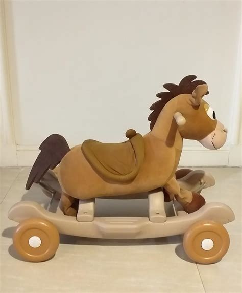 Toy Story Bullseye Rocking Horse With Wheels Hobbies And Toys Toys